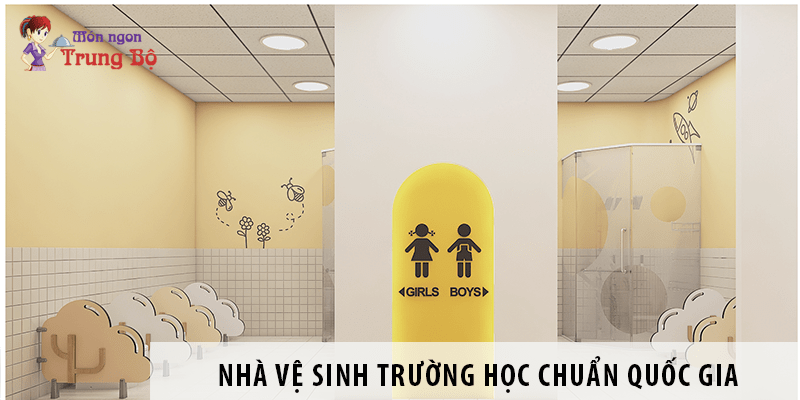 tiêu chuẩn nhà vệ sinh trường học